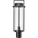 Russell 1 Light 22.25 inch Powder Coated Black Outdoor Post Lantern